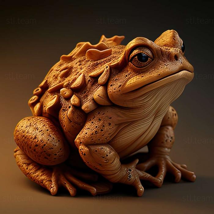 3D model toad (STL)